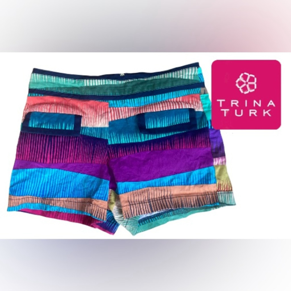Trina Turk Women’s Shorts Size 2 –‎ Noya Style | Bright Colors